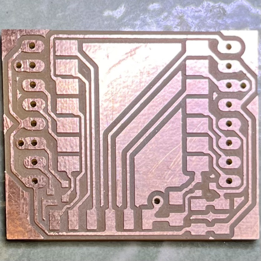 milled board front